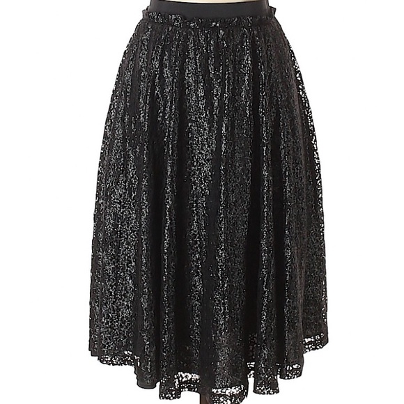 New York & Company Dresses & Skirts - NWT New York & Company Shimmery Black Skirt Small